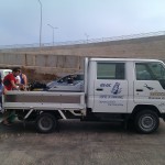 repartiendo botellas